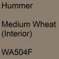 Preview: Hummer, Medium Wheat (Interior), WA504F.